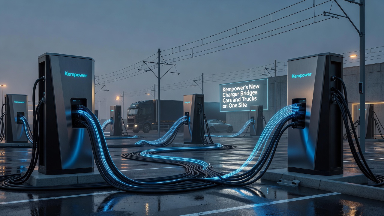 Kempower's New Charger Bridges Cars and Trucks on One Site