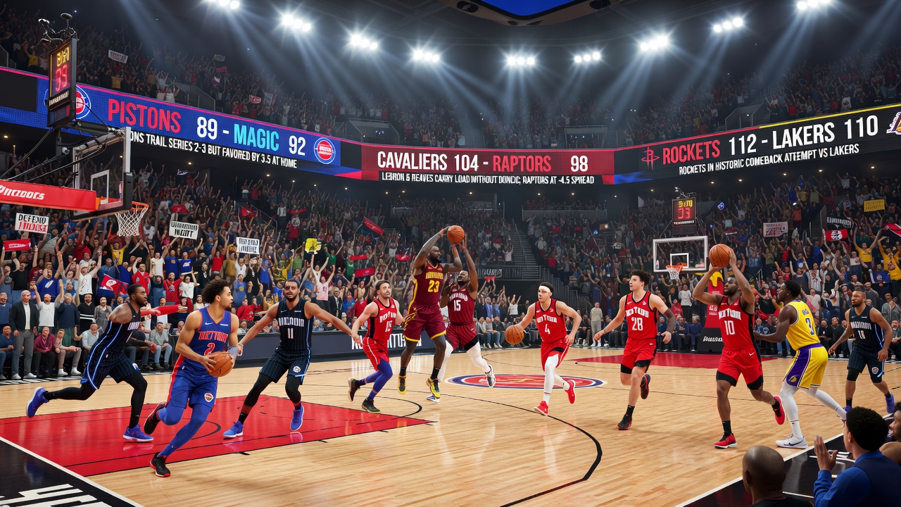 Three Elimination-Adjacent Games Headline Friday's NBA Playoff Slate