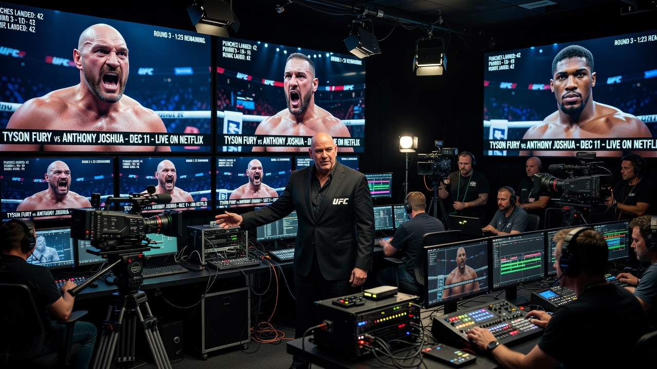UFC's Production Role Keeps Dana White Tied to Fury-Joshua Bout