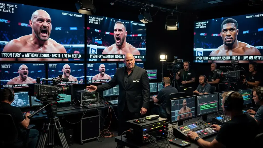 UFC's Production Role Keeps Dana White Tied to Fury-Joshua Bout